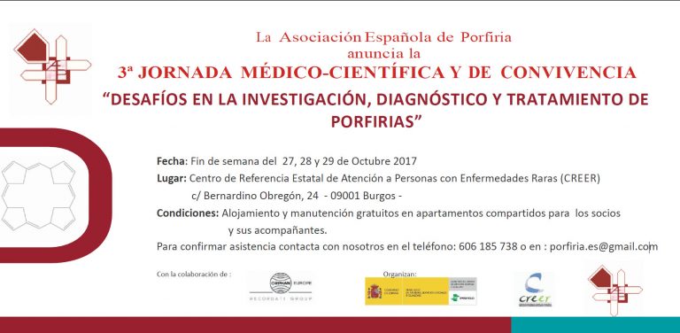 3ª JORNADA MEDICO-CIENTÍFICA Y DE CONVIVENCIA