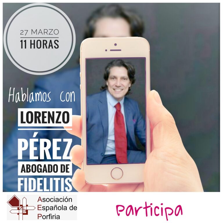 Próximamente charlamos con Lorenzo Pérez. Abogado. Presidente de Fidelity España.
