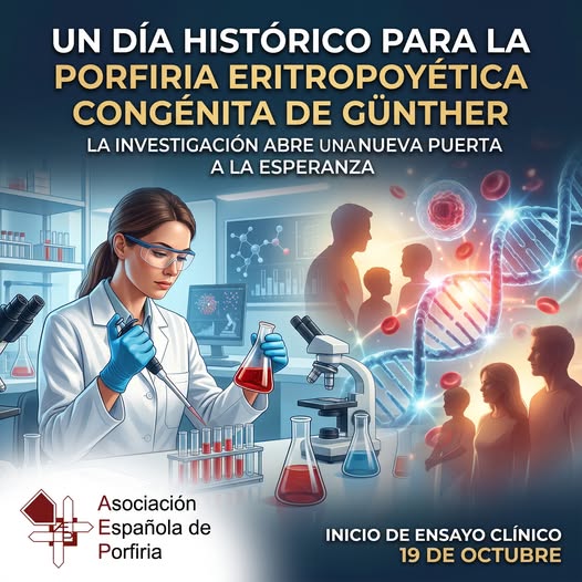 Un día histórico para la Porfiria de Günther: arranca el ensayo clínico de fase 2 de ATL-001